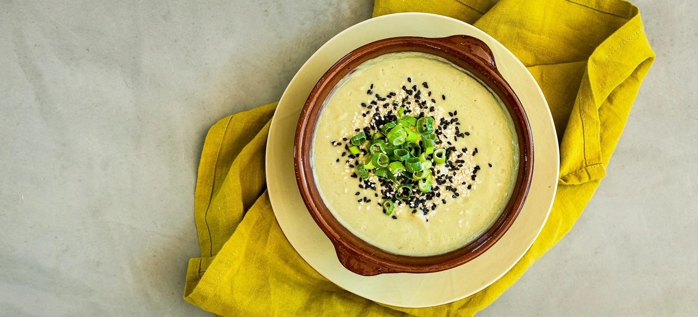 Creamy broccoli and cauliflower soup Creamy broccoli and cauliflower soup