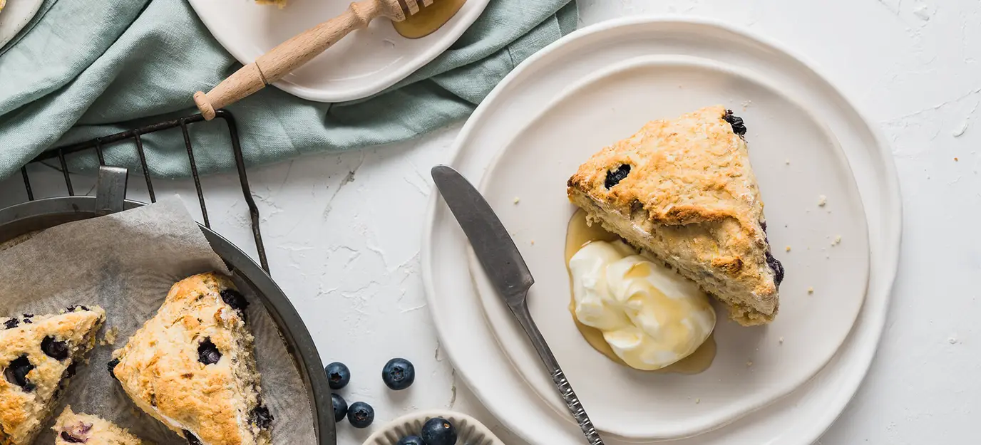 Blueberry scones