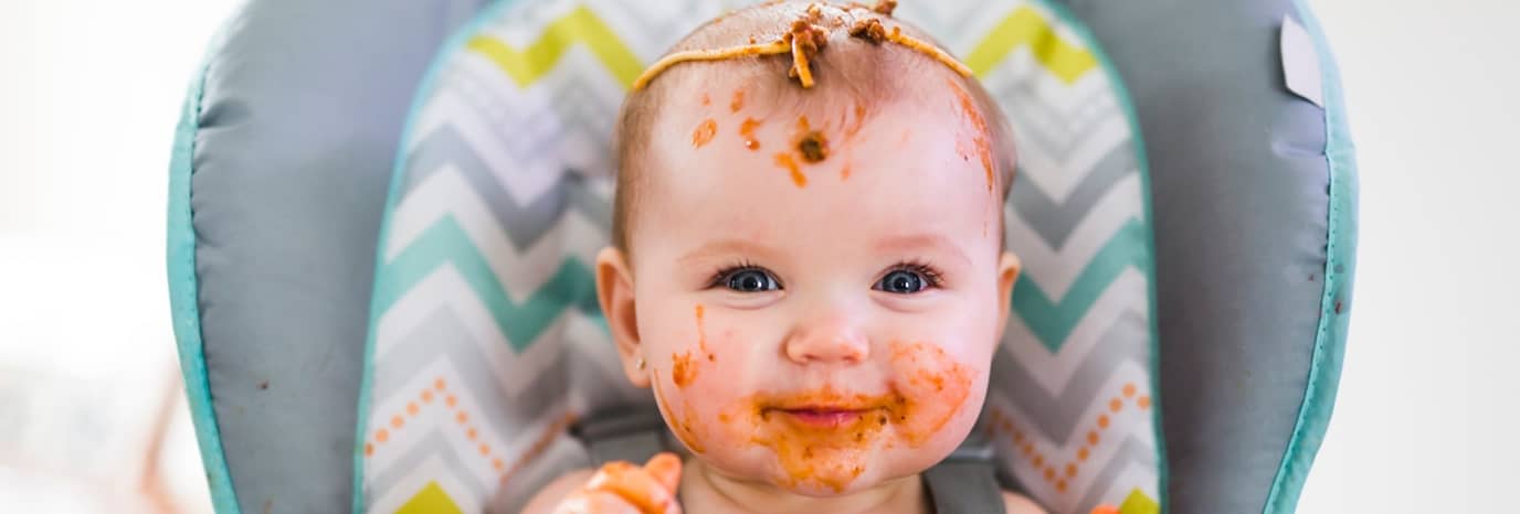 Why messy mealtimes are a parenting win