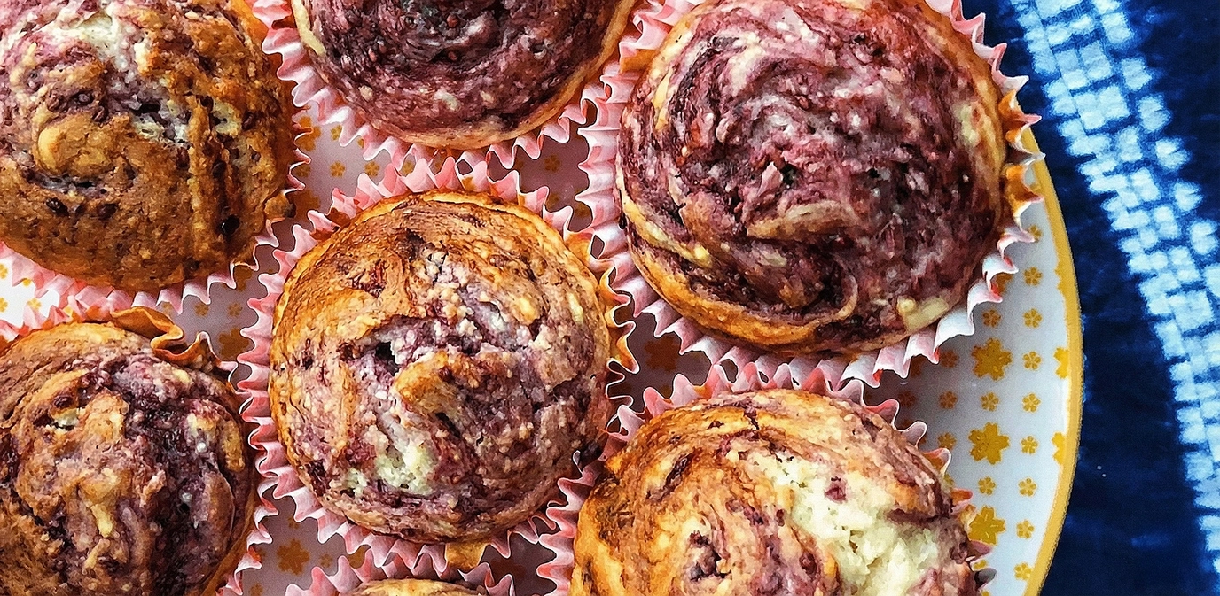 So Good raspberry muffins