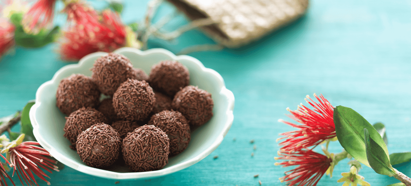 Cherry choc balls