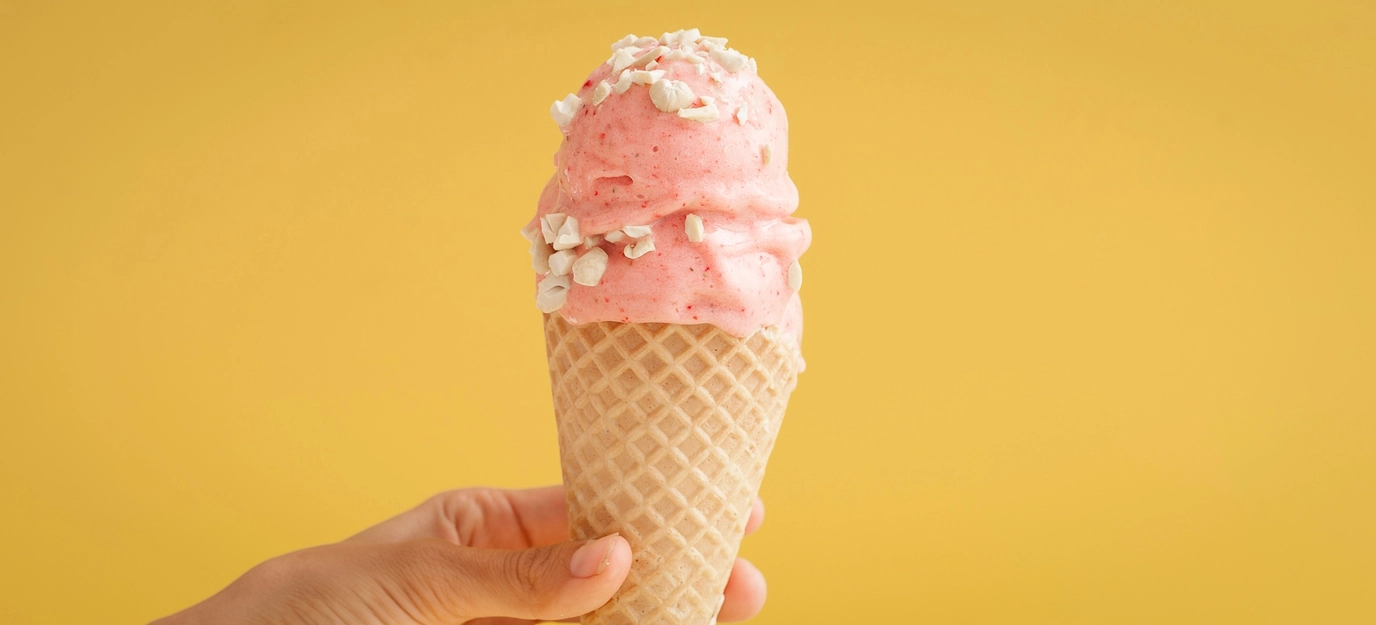 Strawberry nice cream Strawberry nice cream
