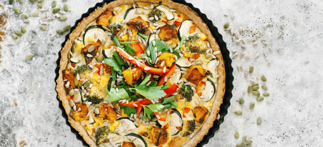Weet-Bix vegetable quiche