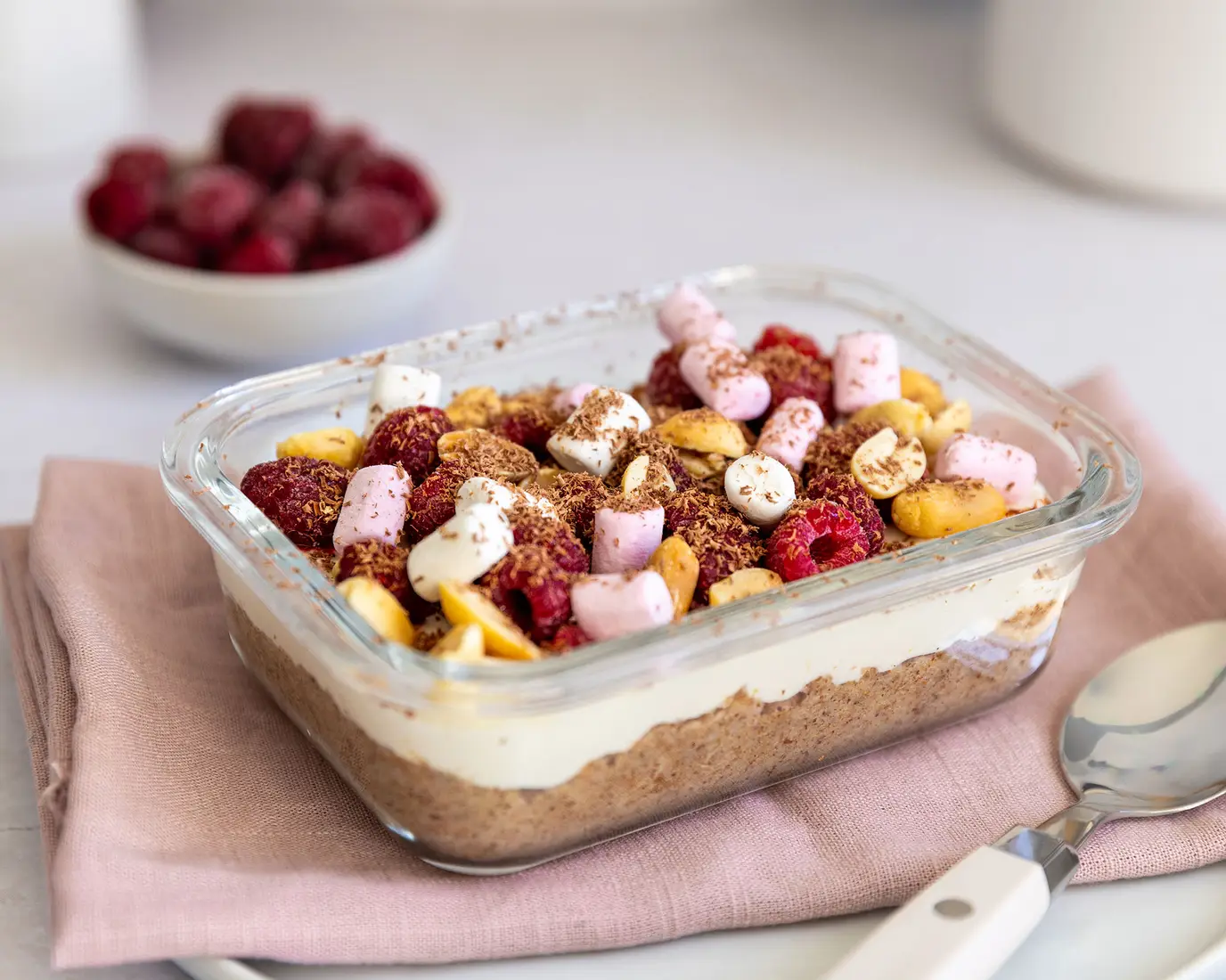 Rocky Road Inspired Overnight Weet-Bix 