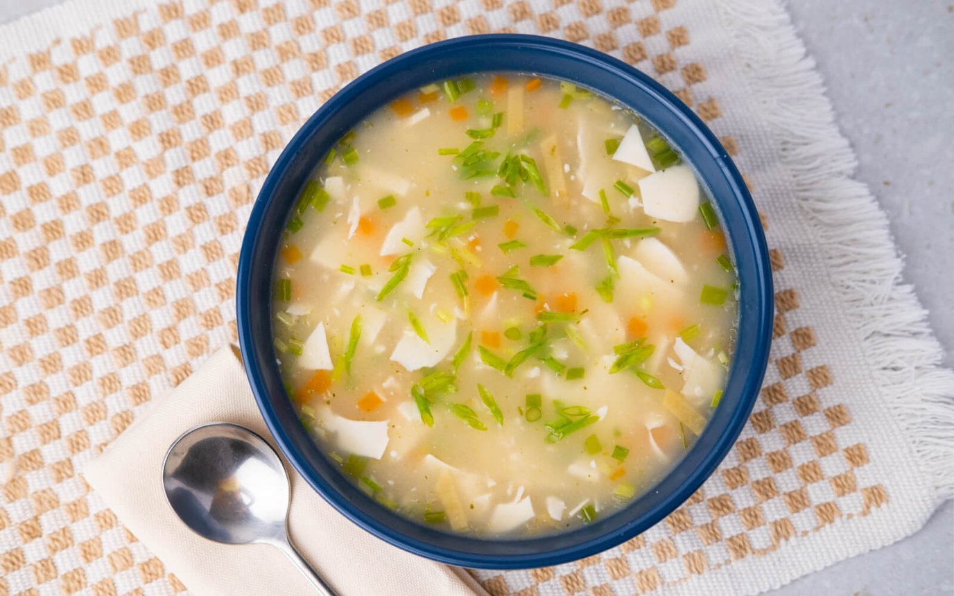 “Egg” Drop Soup