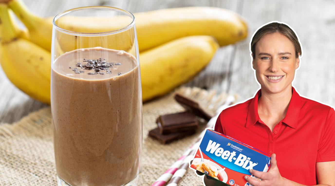 Ellyse Perry's So Good Weet-Bix Jaffa Smoothie