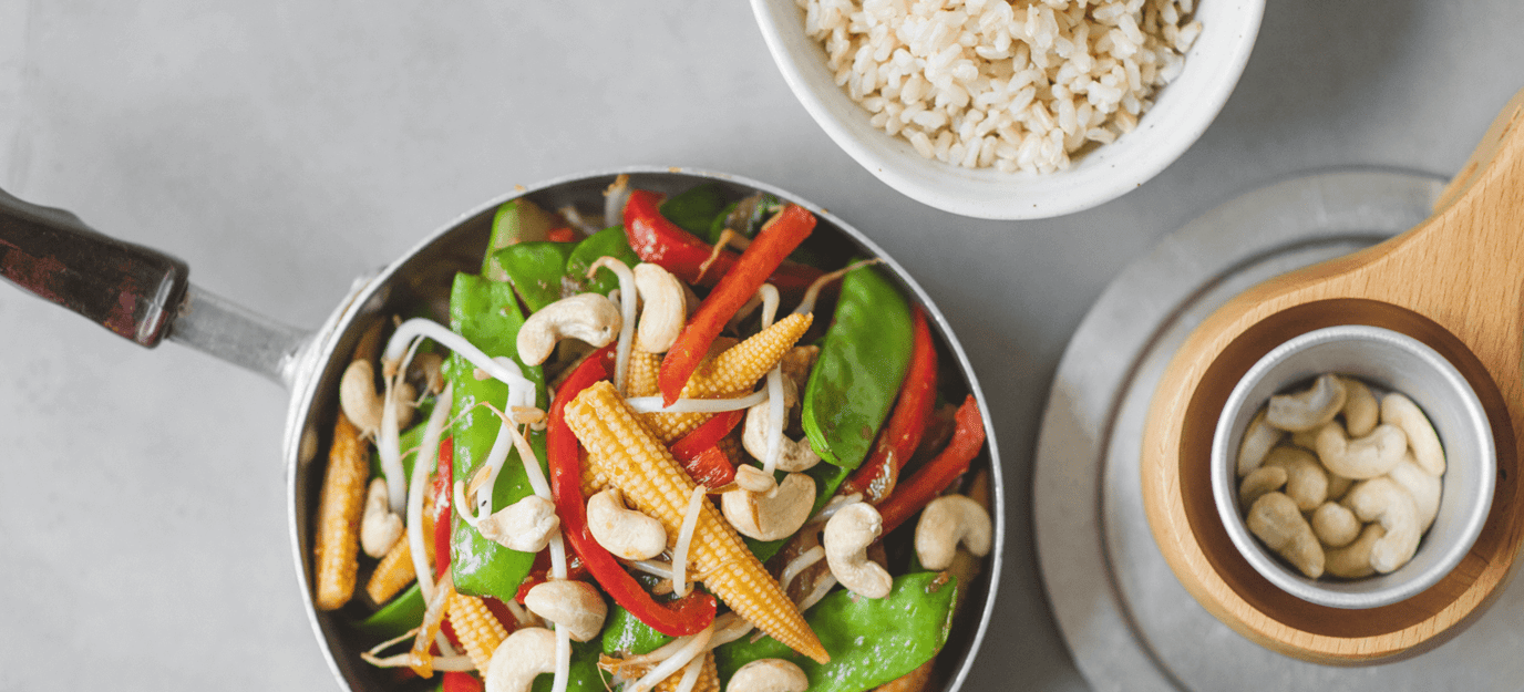 Vegetable stir-fry