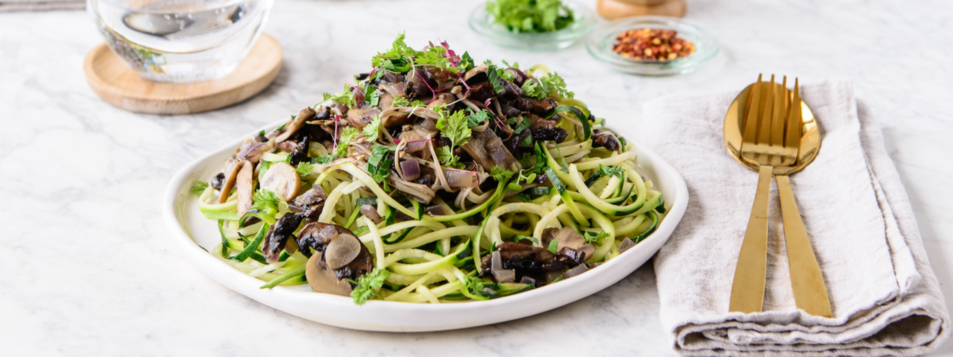 Creamy mushroom zucchetti Creamy mushroom zucchetti