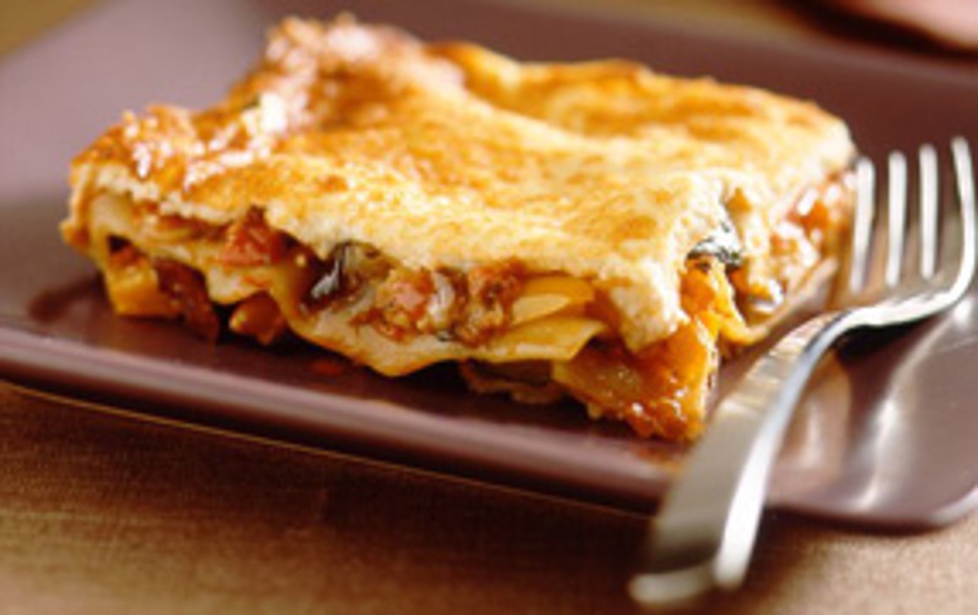 Mediterranean lasagne