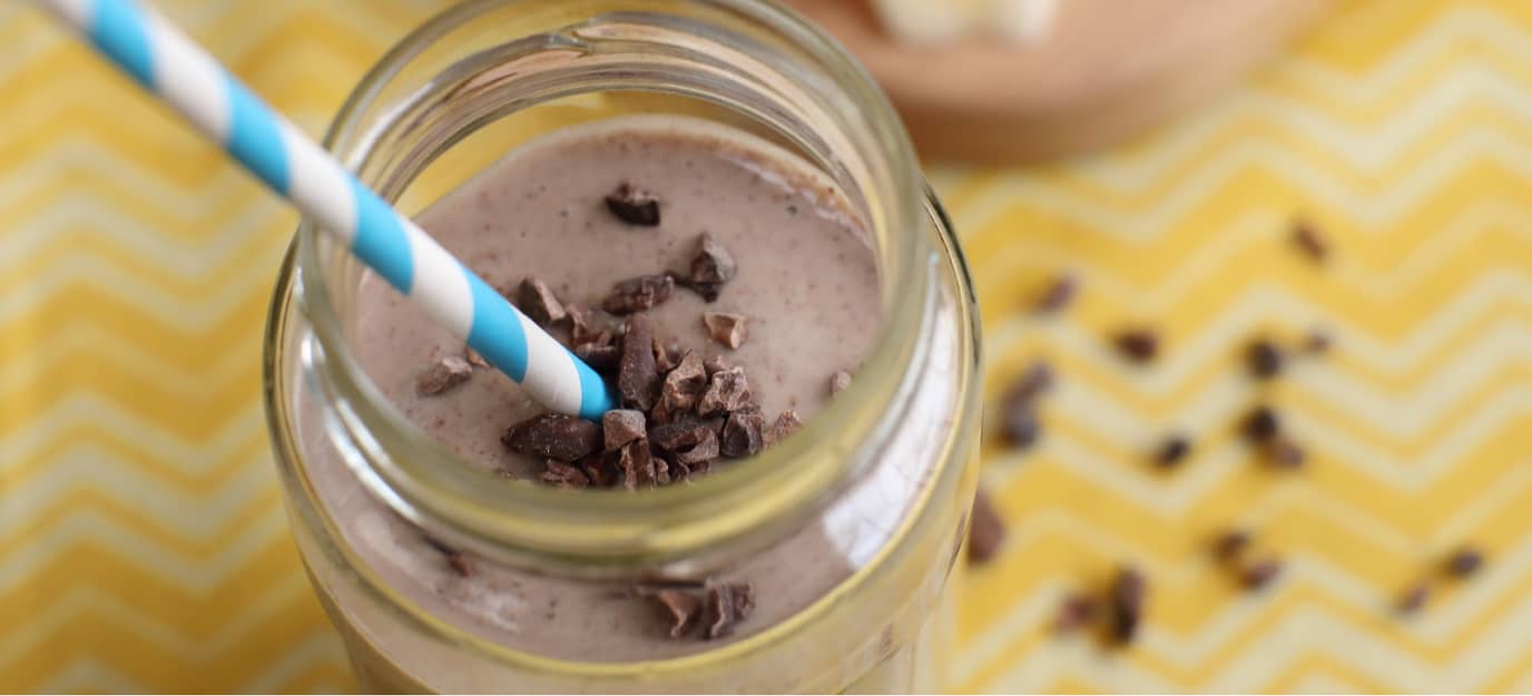 Banana split smoothie