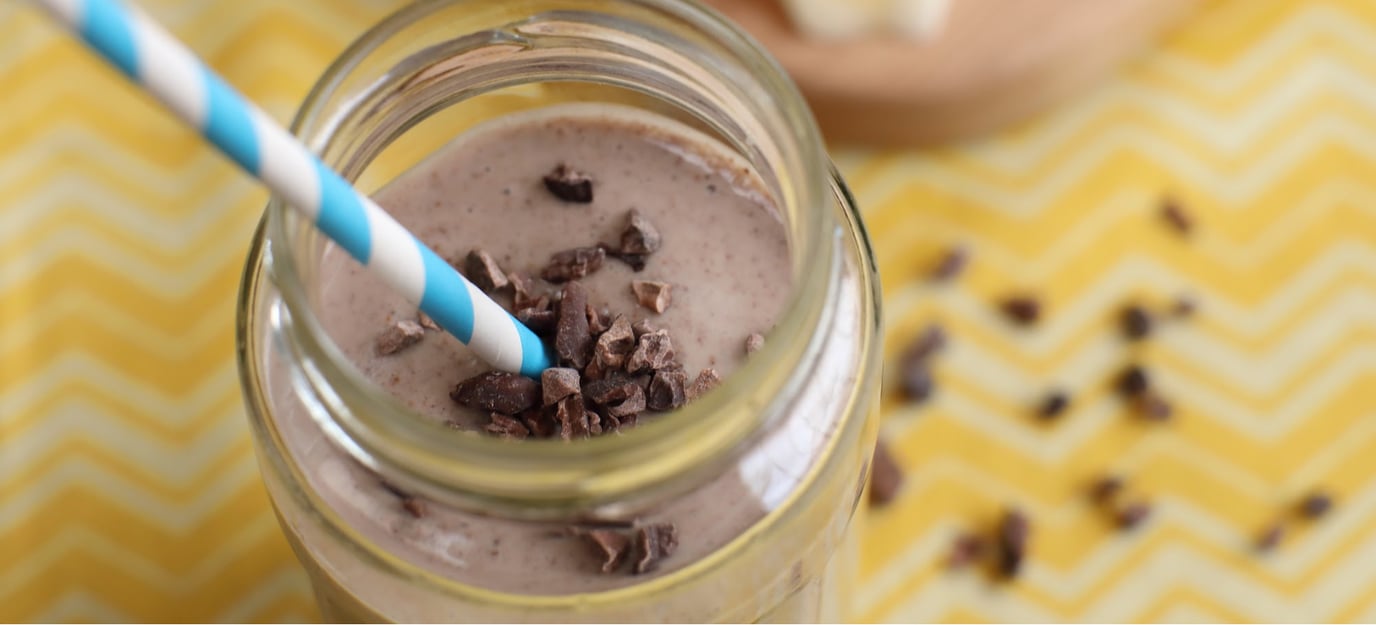 Banana split smoothie