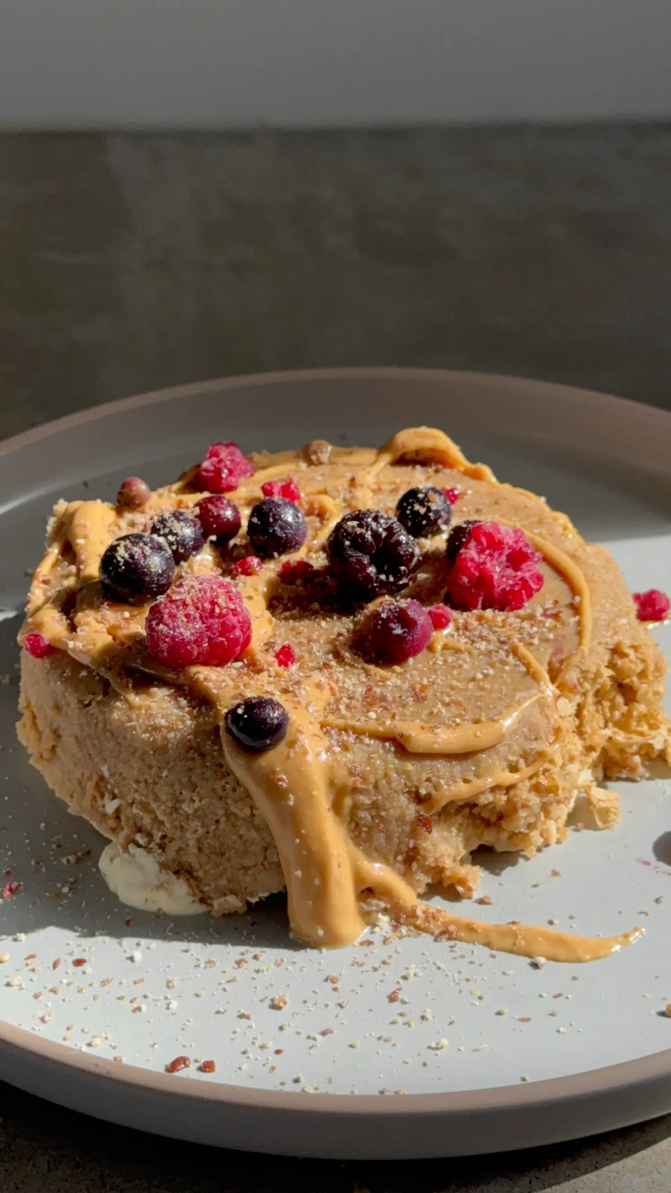 Upside-Down Weet-Bix Breakfast Cheesecake
