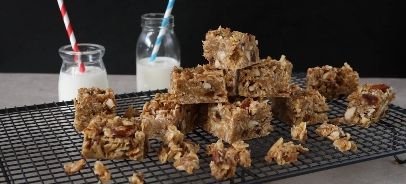 Peanut Butter and Date Weet-Bix™ slice