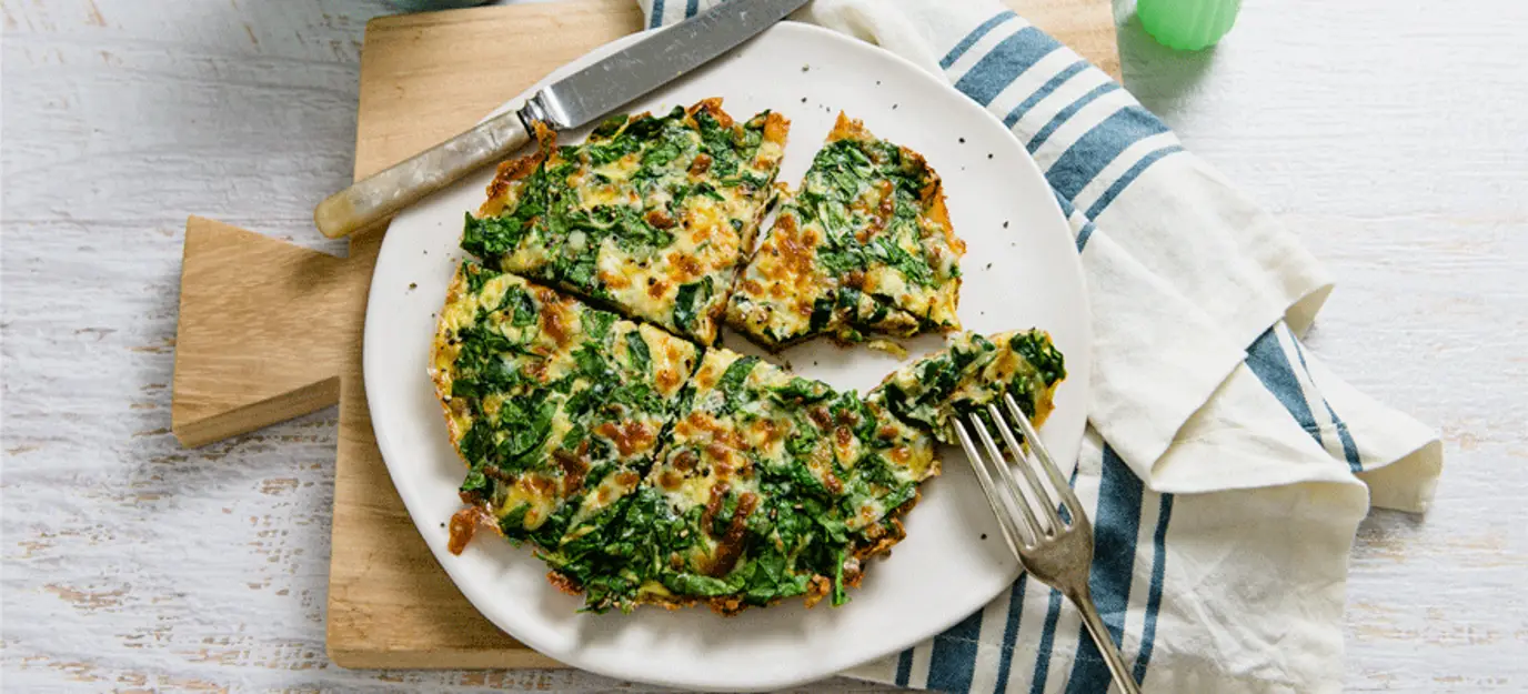 Quick Spinach Frittata