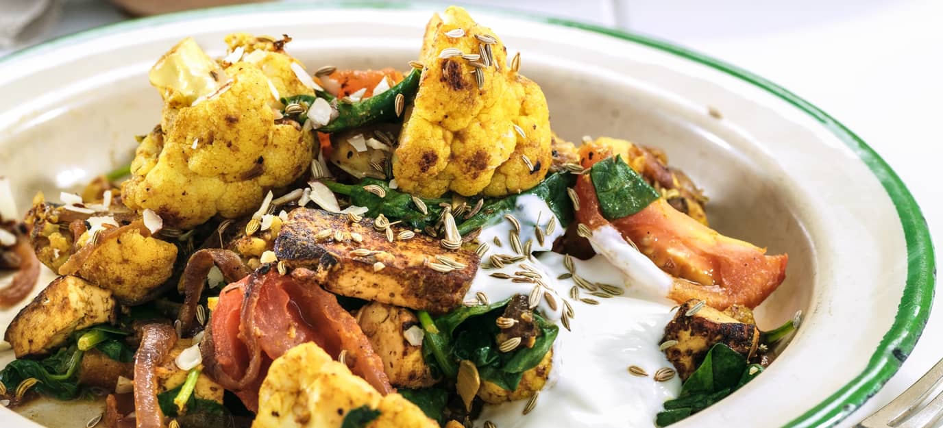 Balti-style cauliflower Balti-style cauliflower