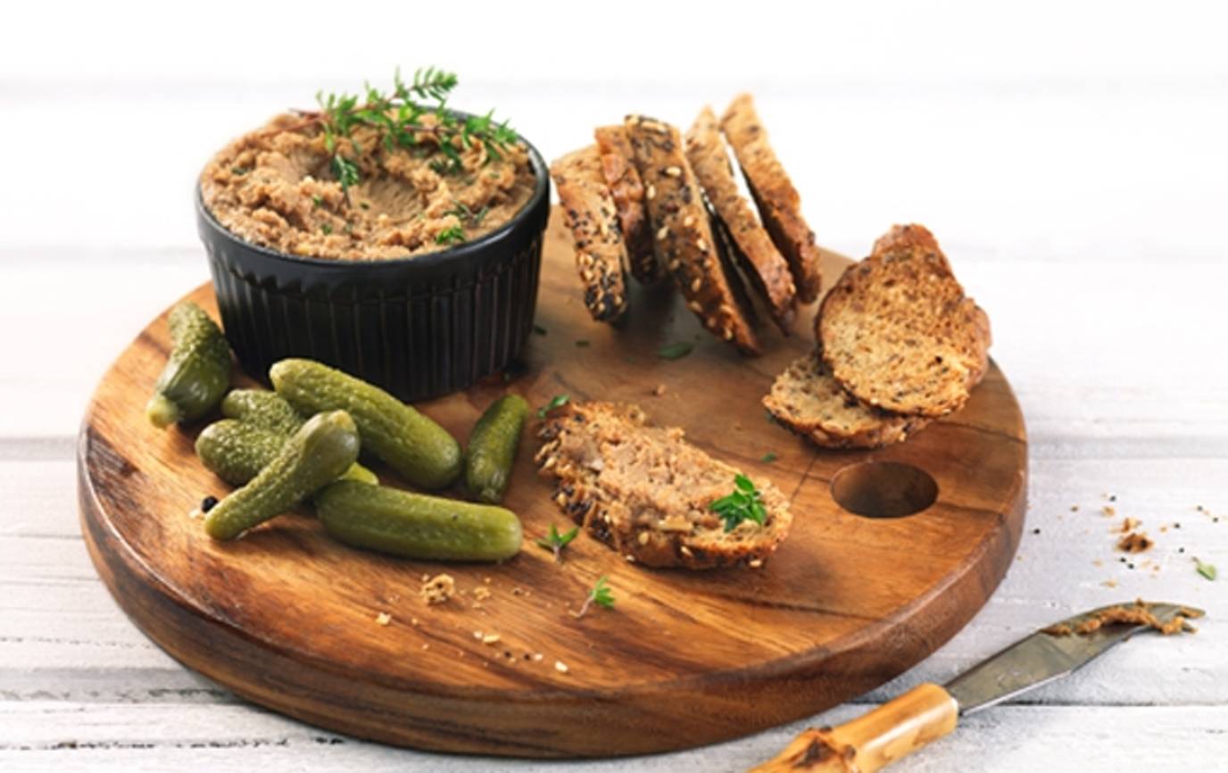 Marmite™, Nuts and Goats Cheese Pate