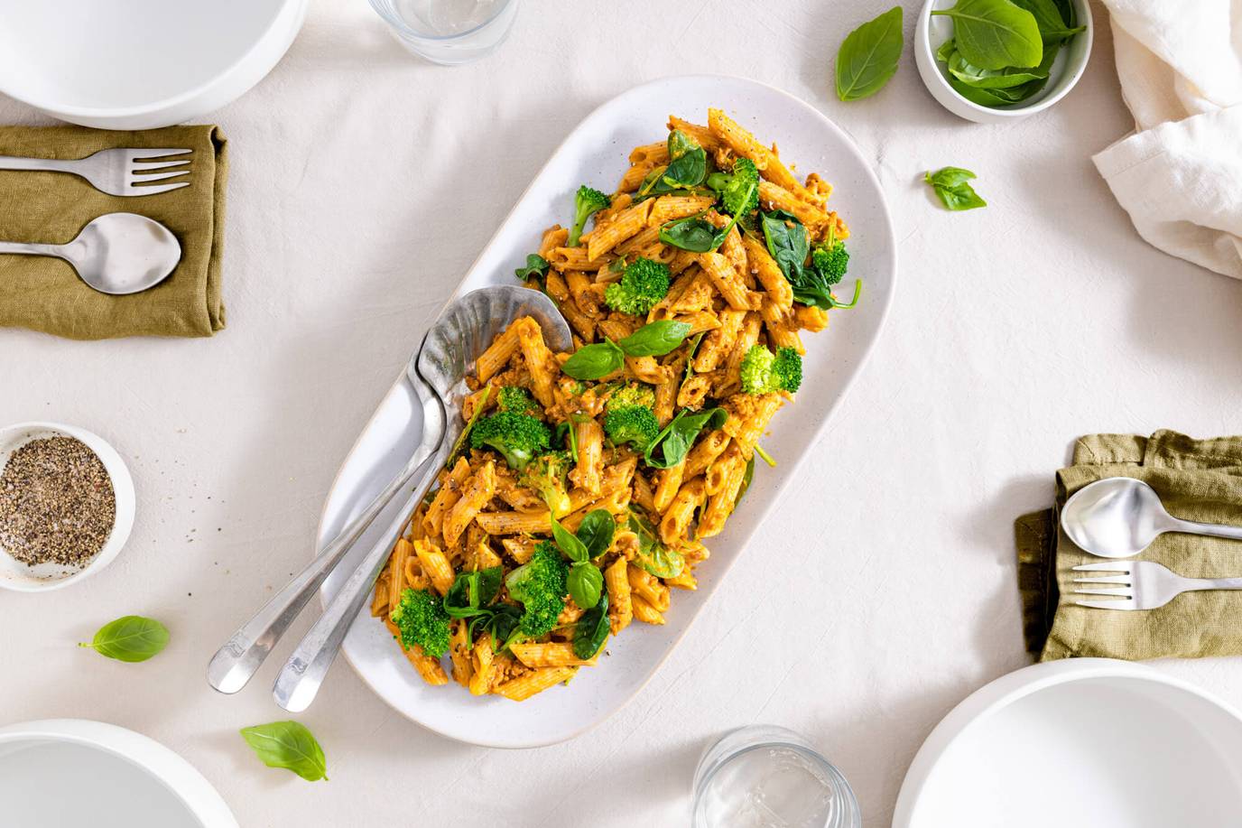 Cheesy Pumpkin Pasta