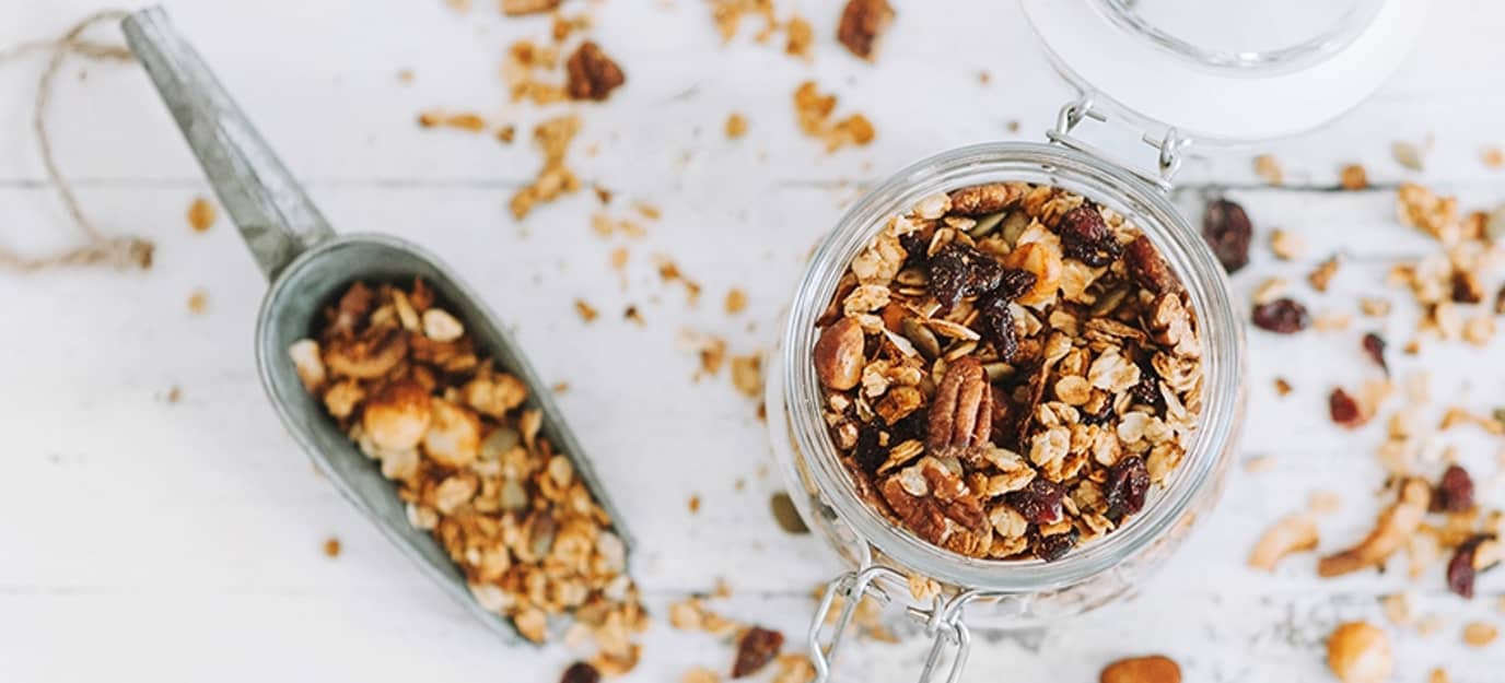 Oven toasted granola