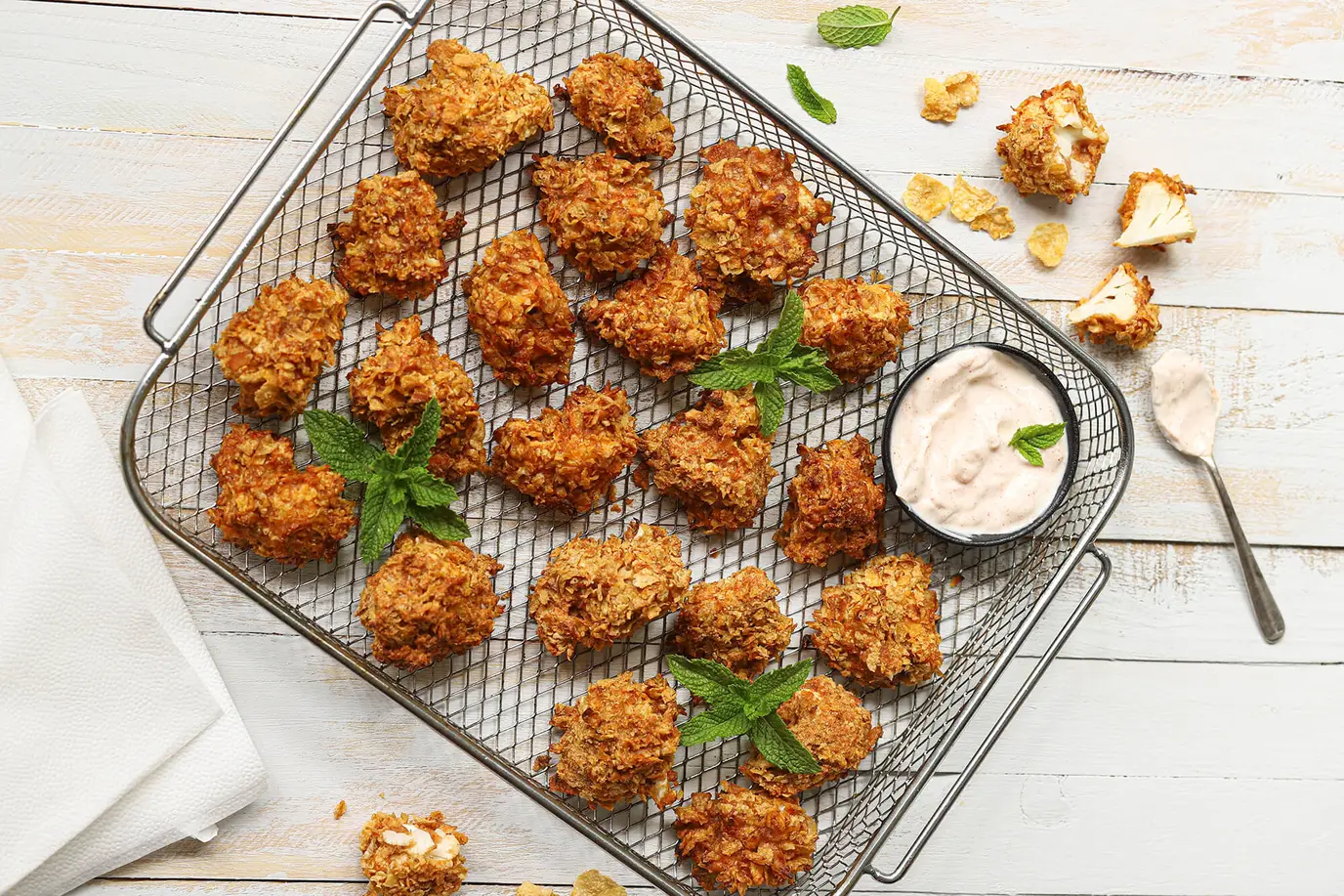 Crispy Cauliflower Bites