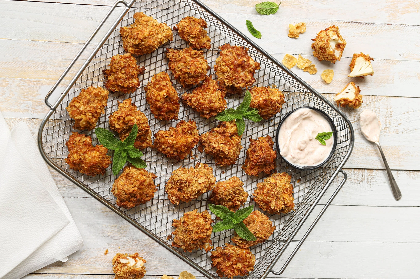 Crispy Cauliflower Bites