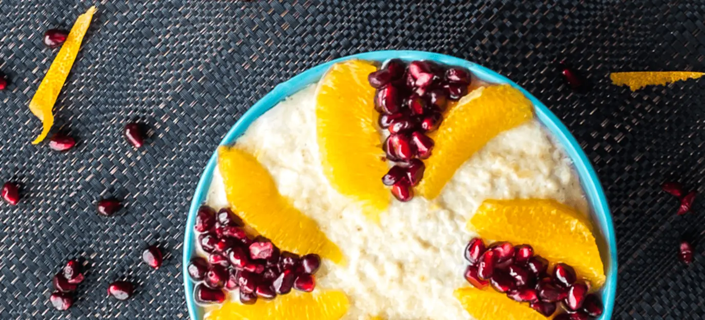 So Good Coconut Milk oats with cardamom, orange and pomegranate