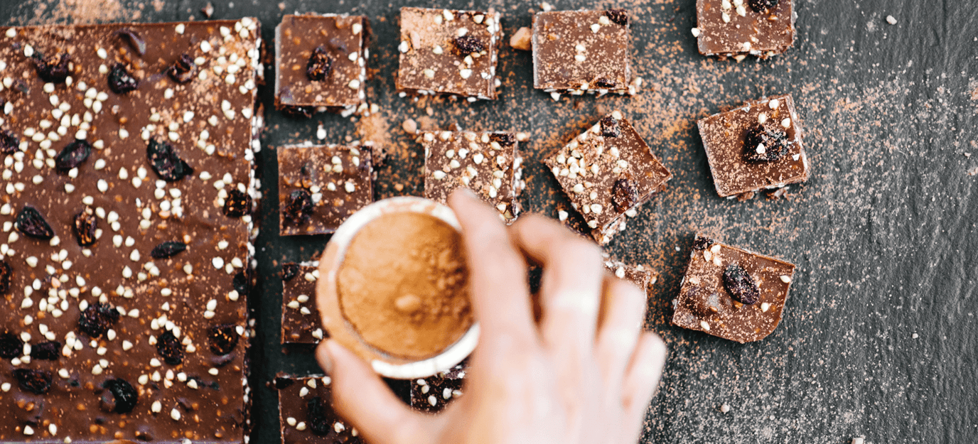 Peanut butter chocolate squares
