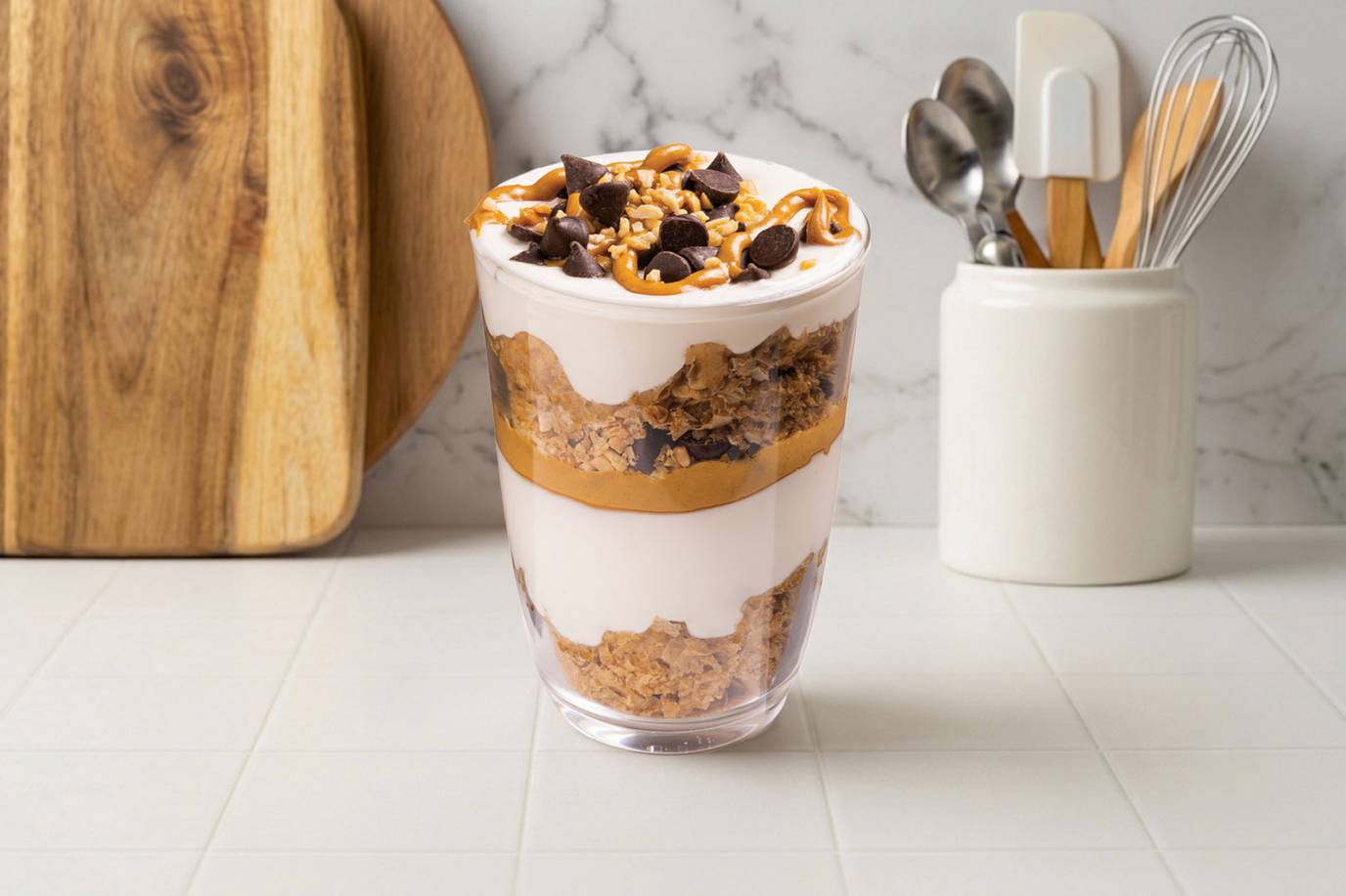 Peanut Butter and Choc Chip Overnight Weet-Bix