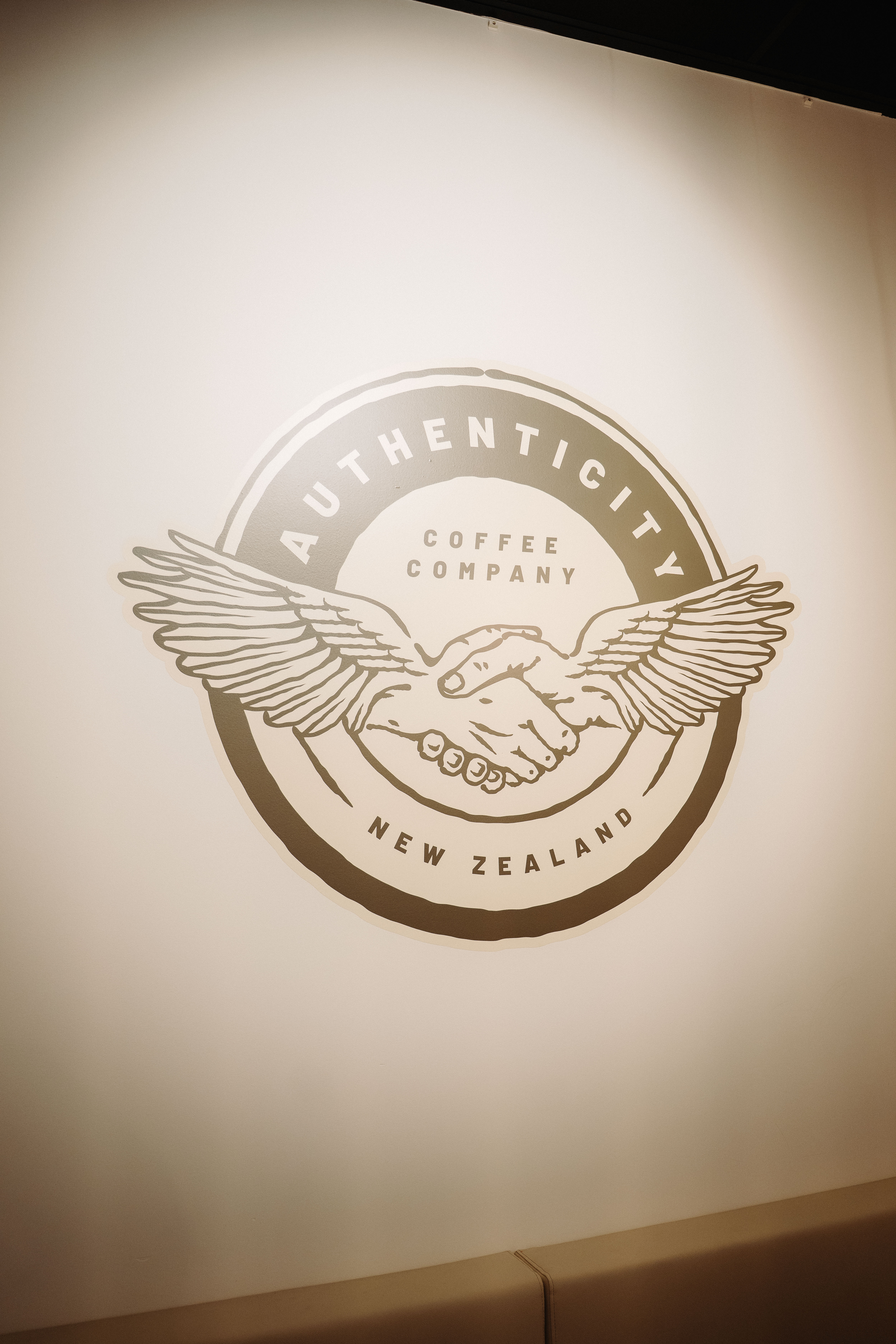 JPEG image of the Authenticity Cafe location in Christchurch (ADC), likely an exterior or interior venue photo intended for brand or travel/food content.