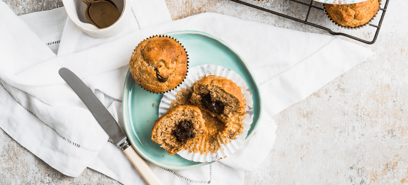 Banana chocolate muffins