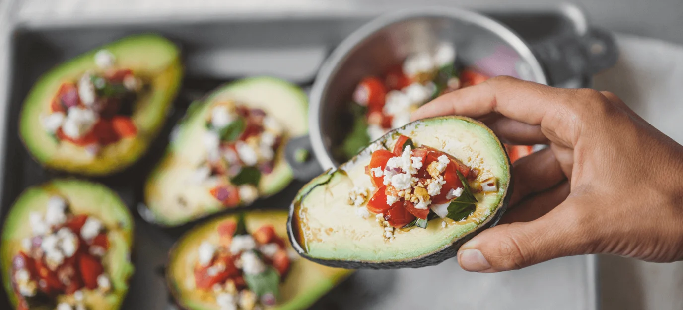 Bruschetta avocado