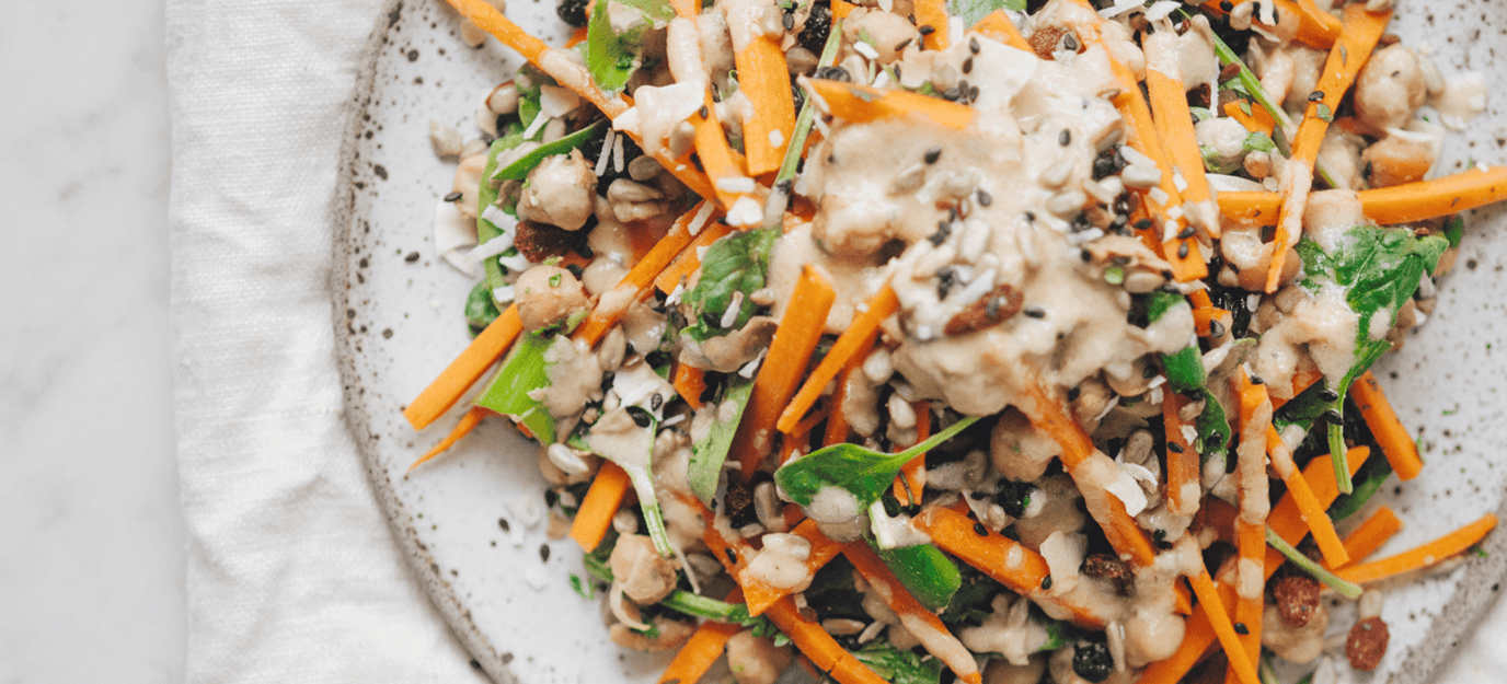 Moroccan chickpea salad
