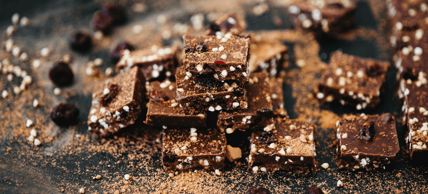 Peanut butter chocolate squares