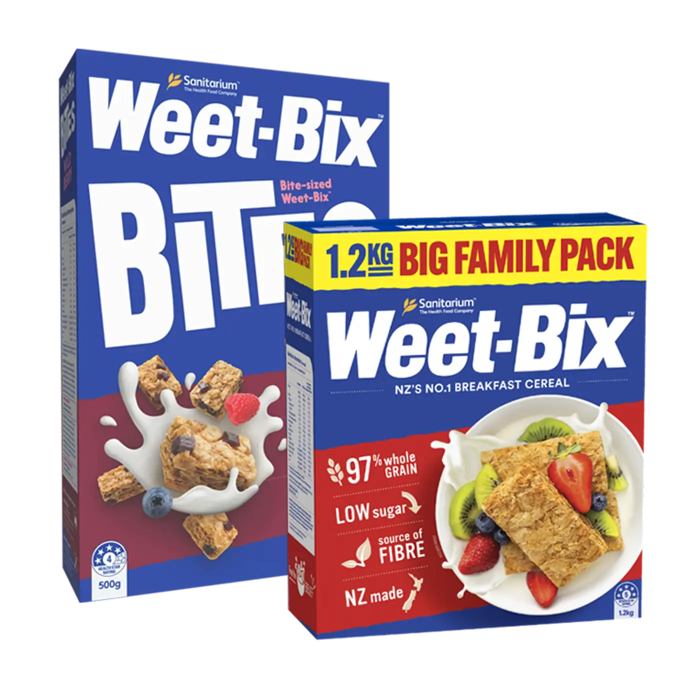 Sanitarium: Products > NZ Weetbix