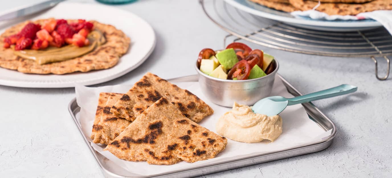 Wholegrain flatbreads