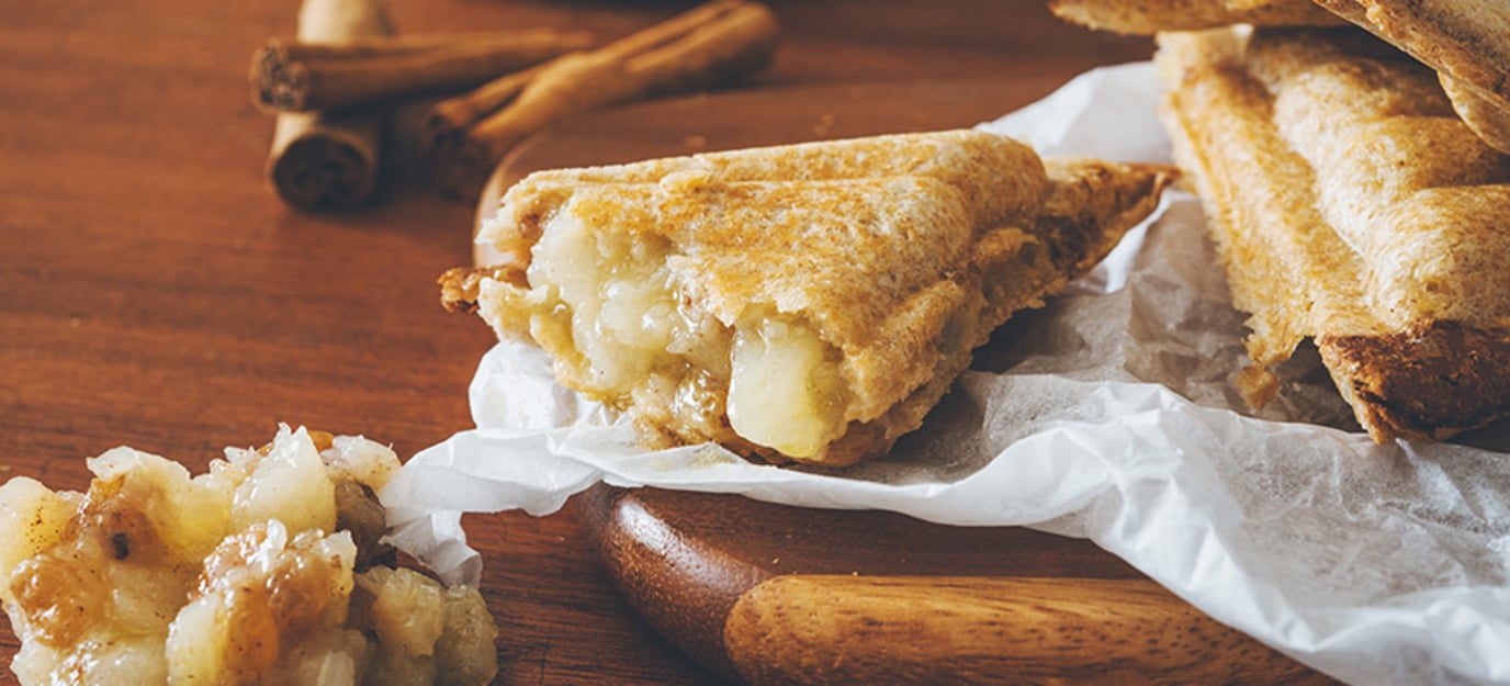 Apple cinnamon toasties