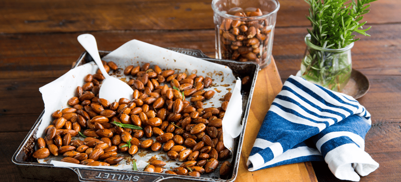 Rosemary roasted almonds