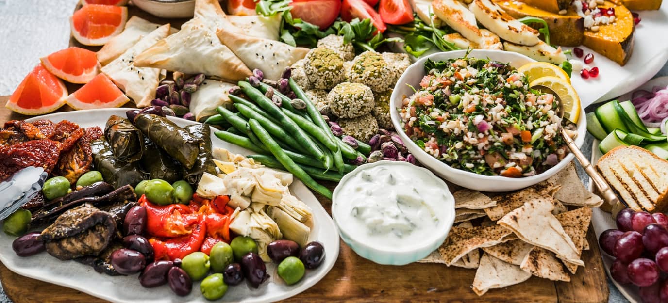 Mediterranean grazing platter