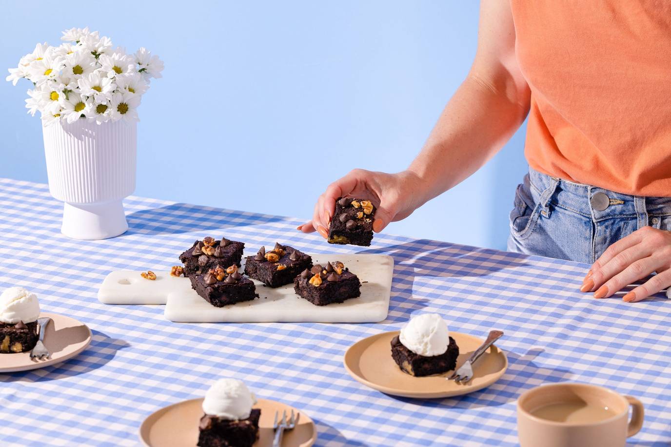 Sweet potato brownies