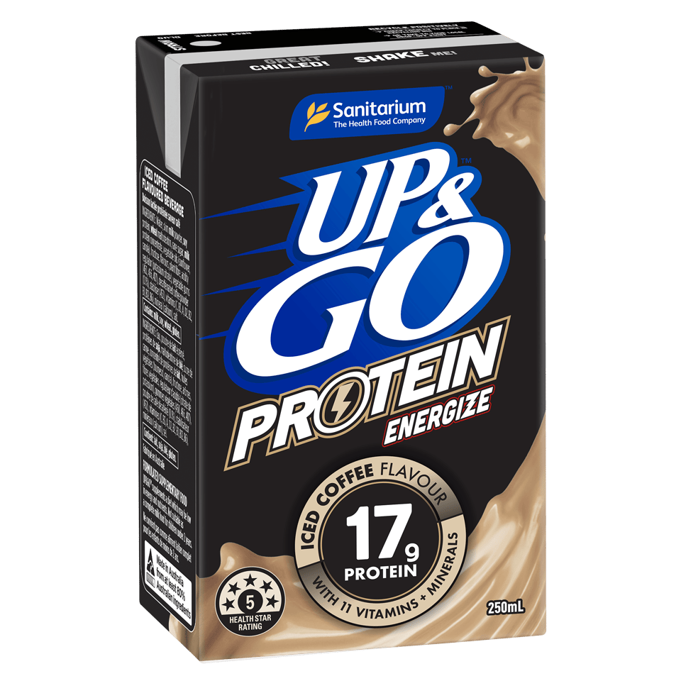 UP&GO Protein Energize Iced Coffee 3 x 250mL Protein - UP&GO