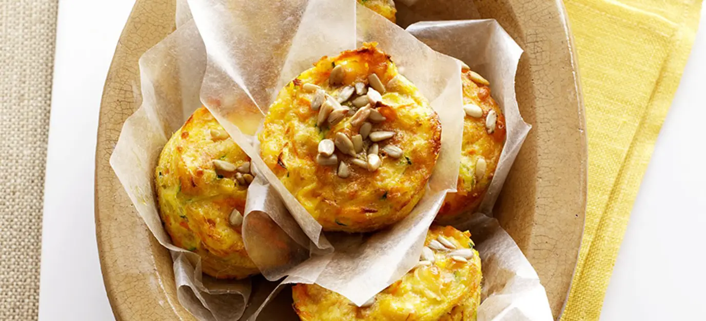 Mini vegetable frittatas Mini vegetable frittatas