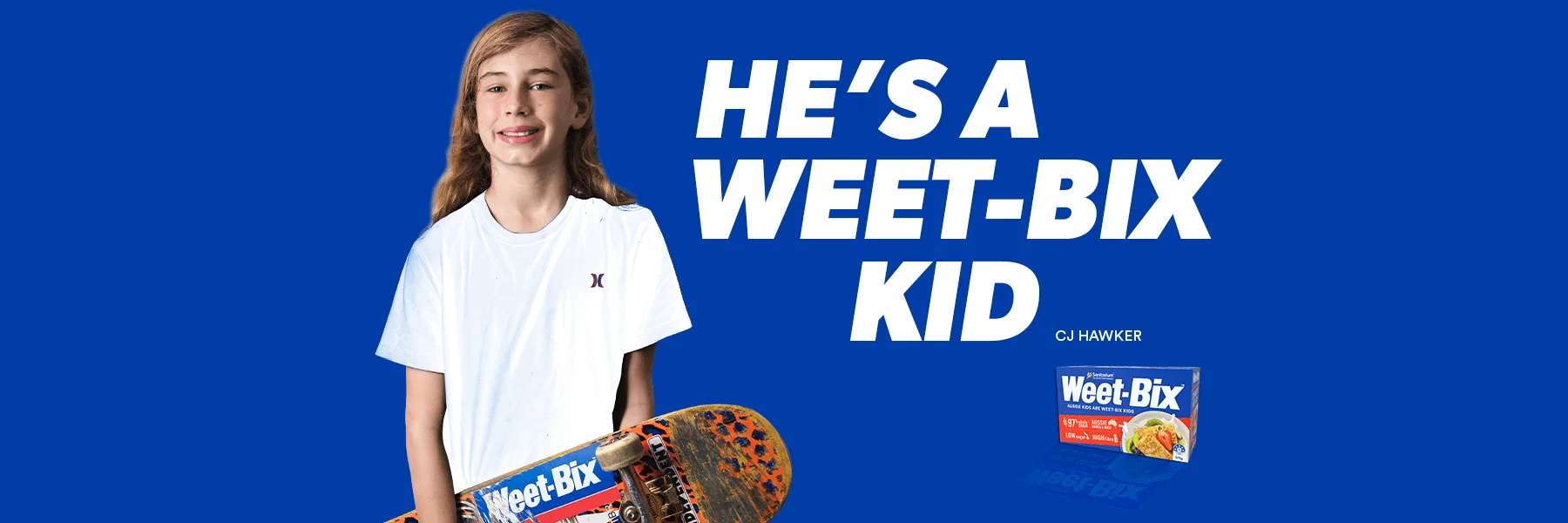 CJ Hawker - He's a Weet-Bix Kid