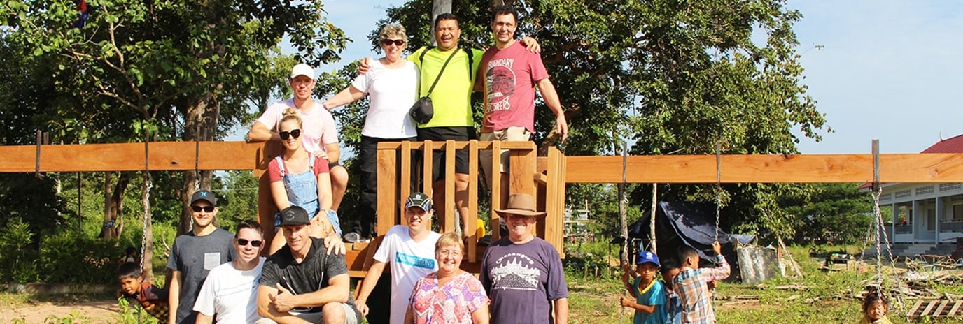 Helping communities in Cambodia