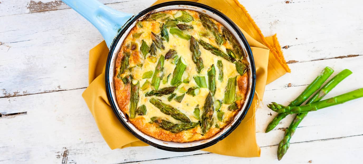 Asparagus frittata