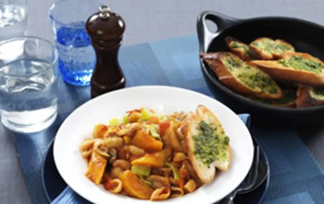 Hearty winter vegetable stew