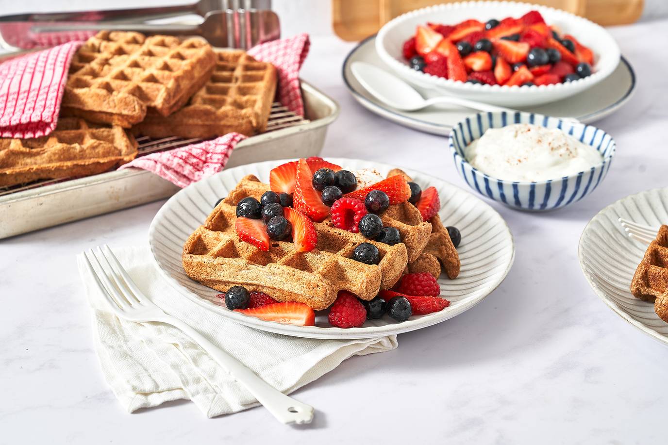 Weet-Bix Cinnamon Waffles