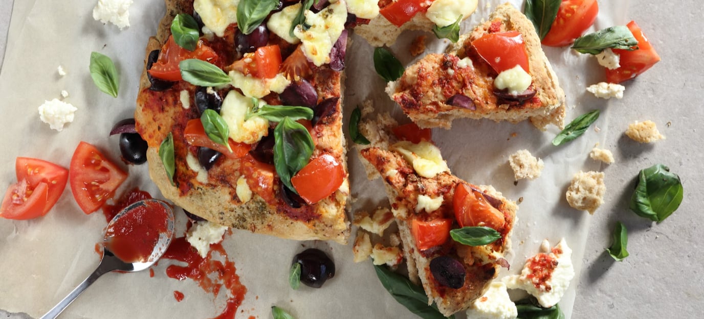 Focaccia pizza