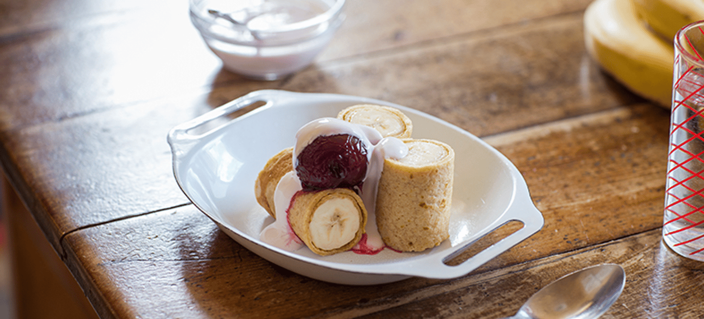 Weet-Bix roll up pancakes