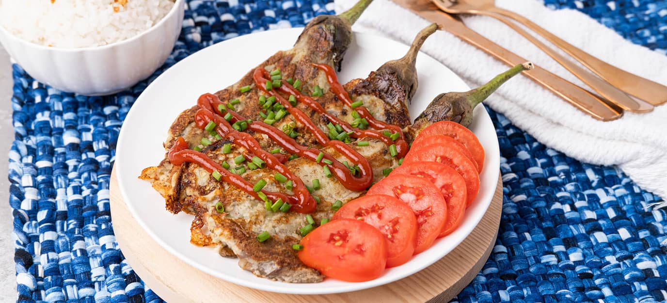 Aubergines grillées