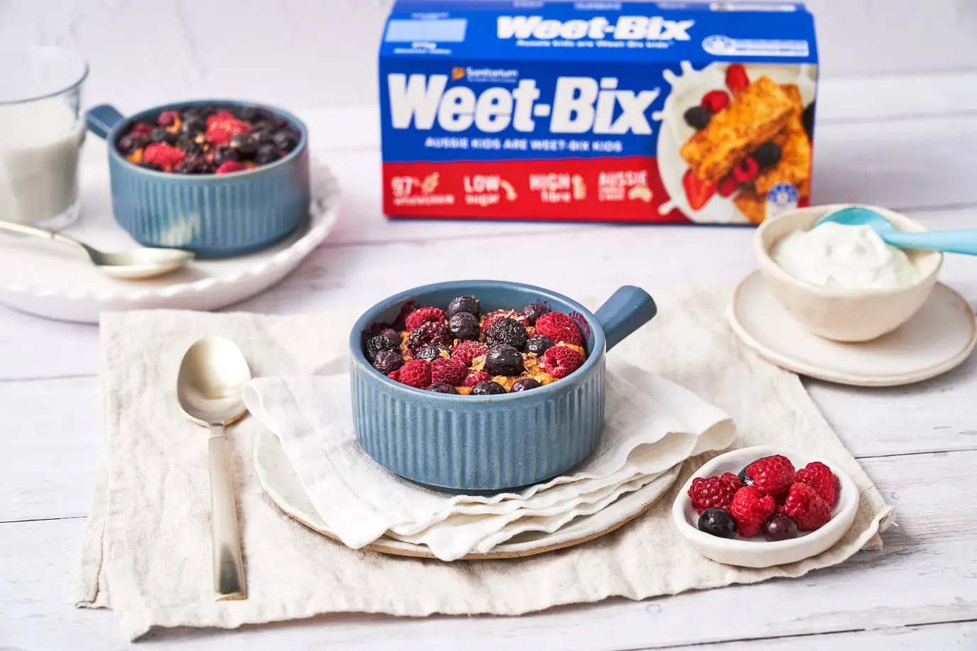 Baked Berry-Bix Cups
