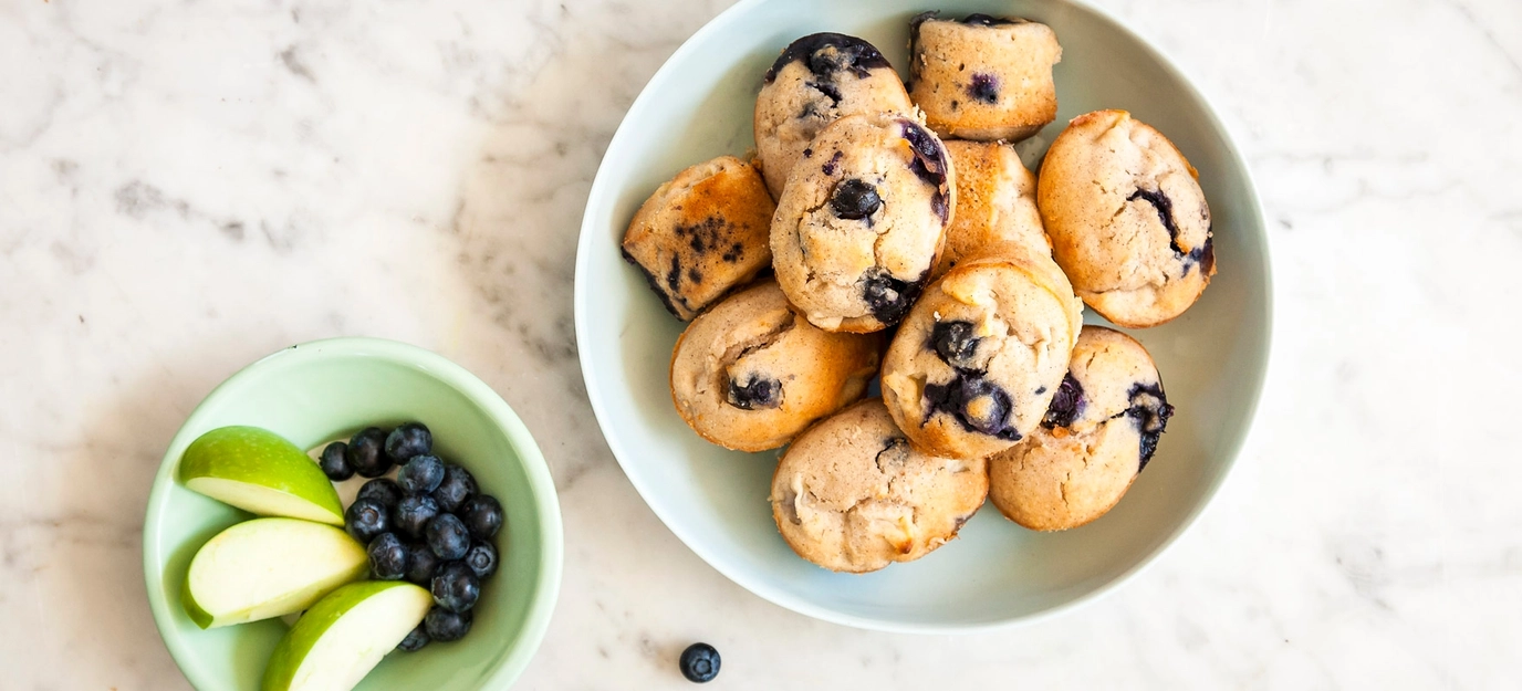 Apple blueberry friands Apple blueberry friands